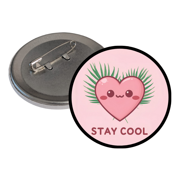 Stay Cool Round Pins