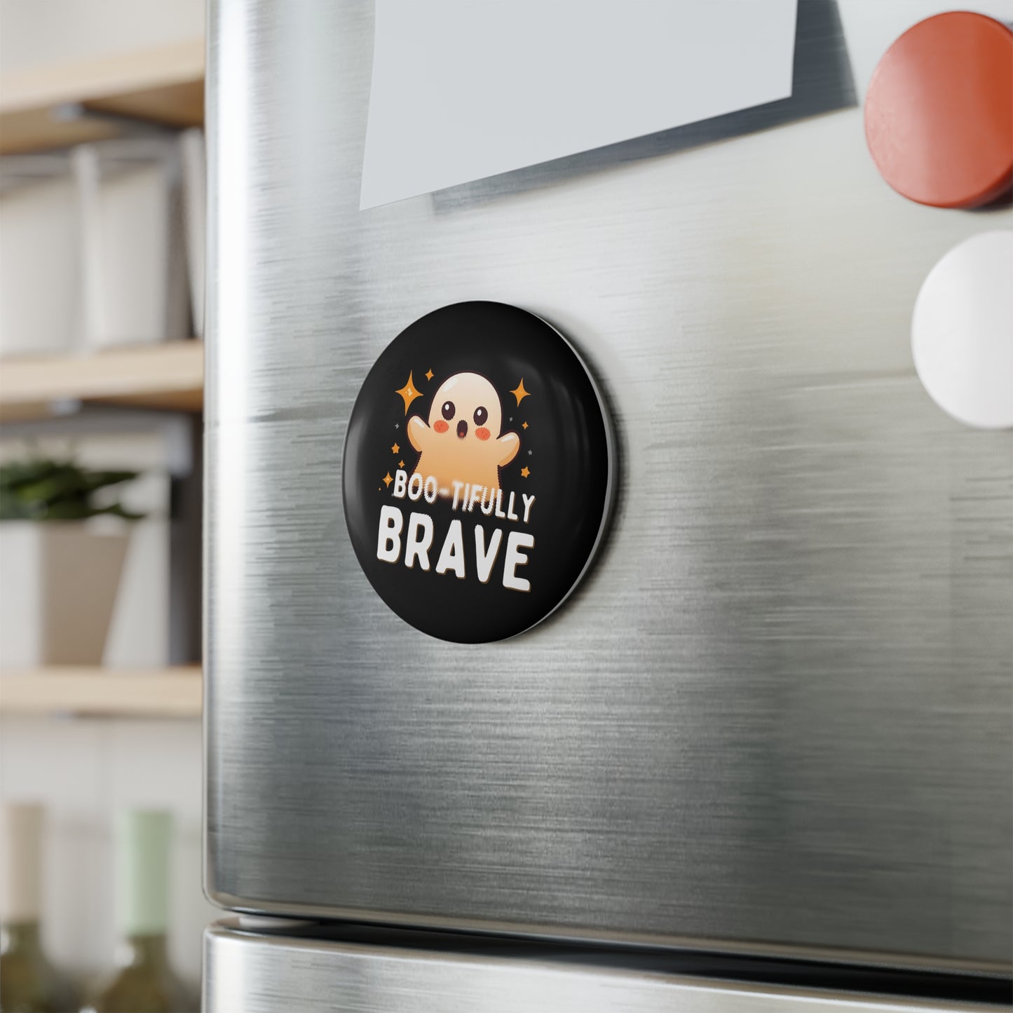 Boo-Tfully Brave Magnet/ Pins/ Mirror