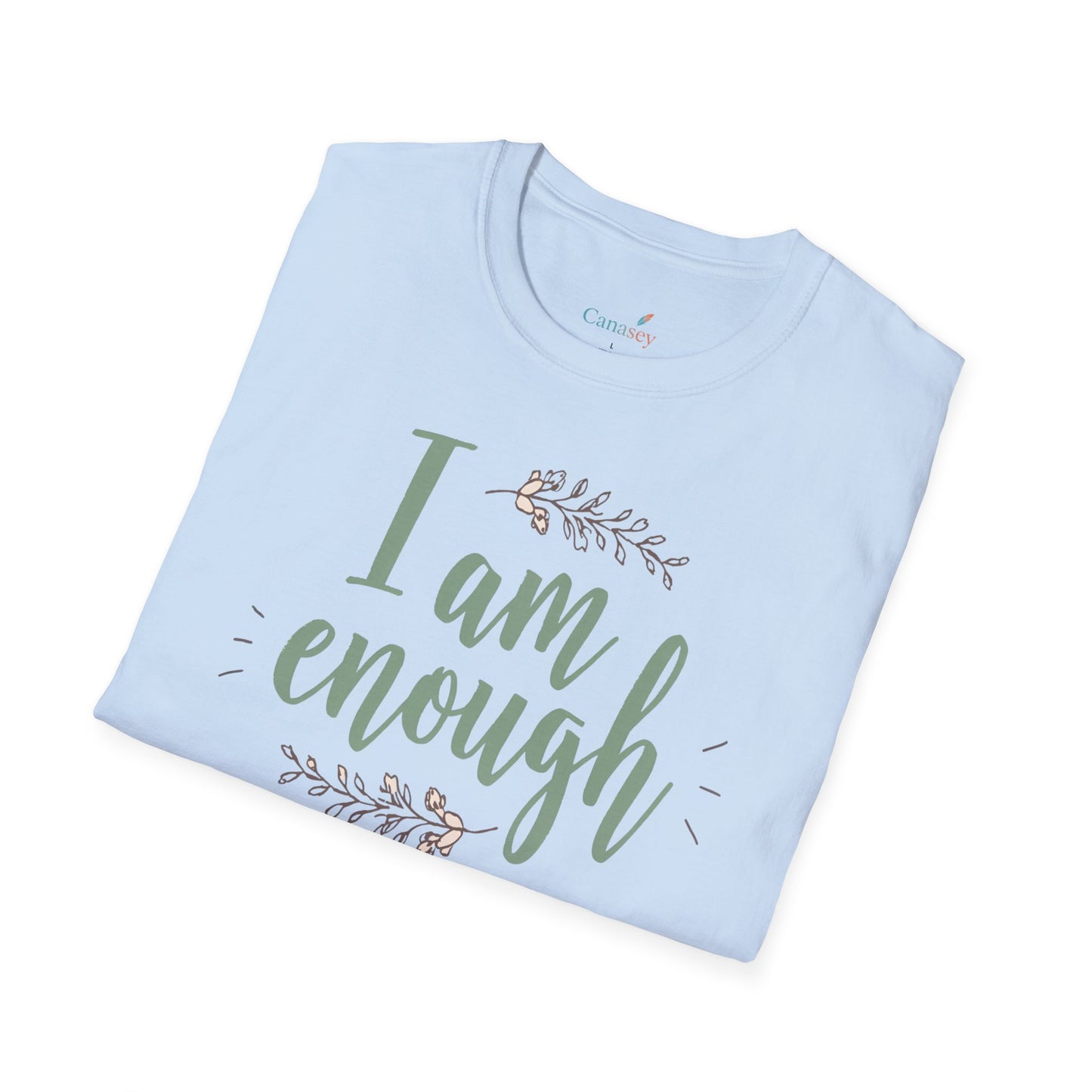 Inspirational I Am Enough Tee