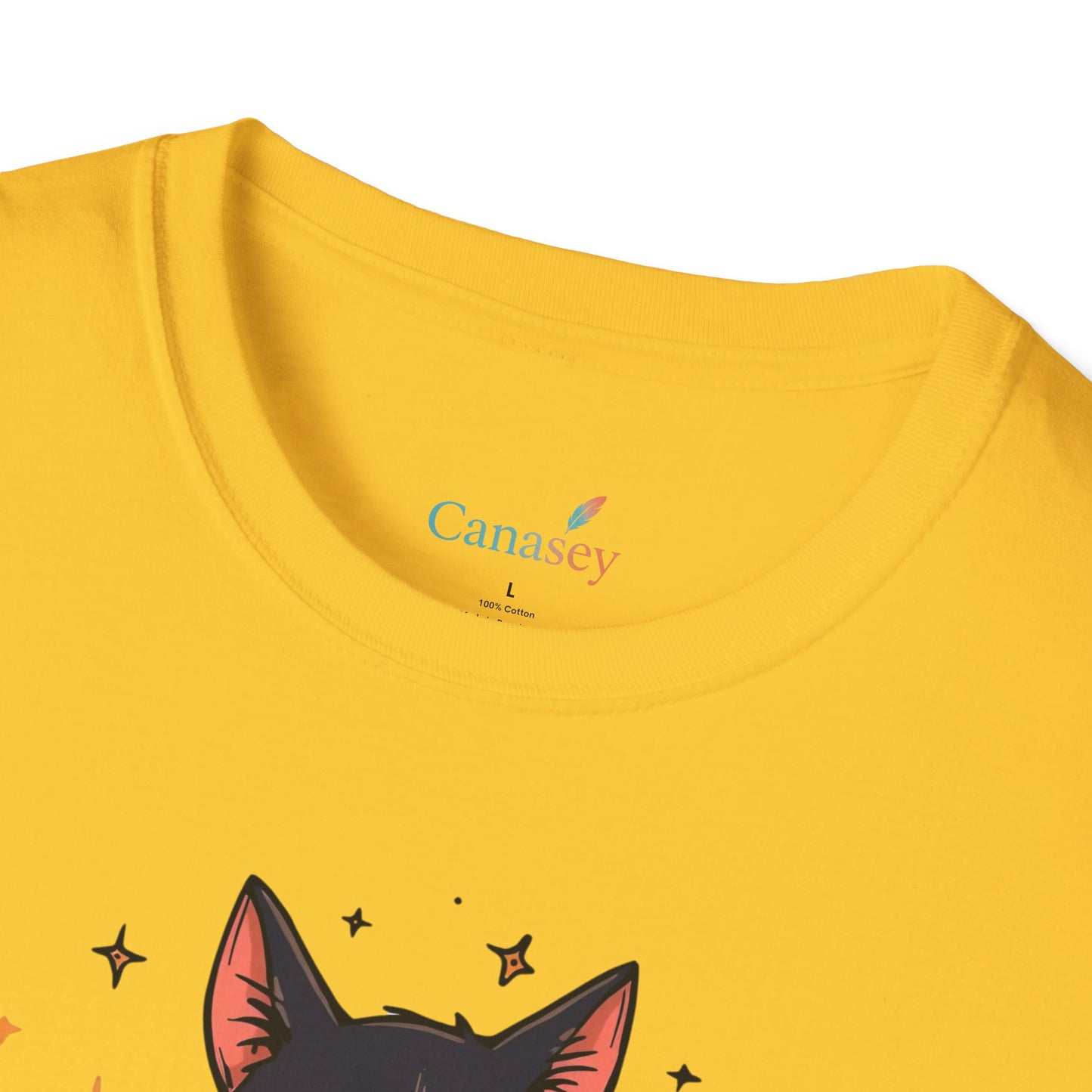 Creep It Real Halloween Shirt / Cute Black Cat & Pumpkin T-Shirt