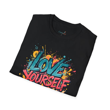 Love Yourself Loudly Unisex Softstyle Self Love Tee