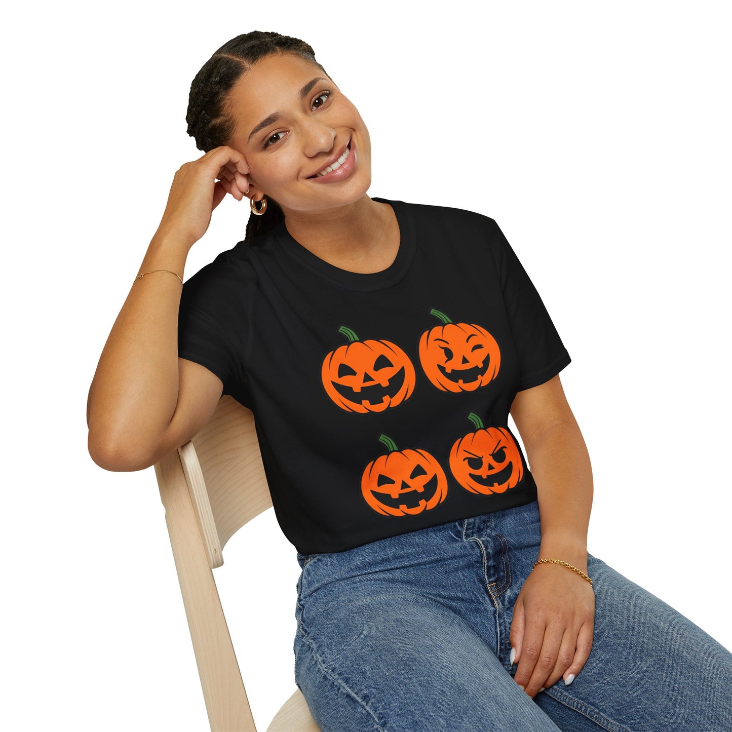 Squash Goals Pumpkin Squad Halloween Shirt / Funny Pumpkin T-Shirt