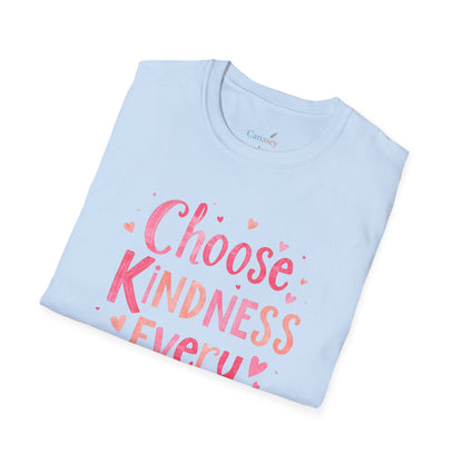 Choose Kindness Everytime Inspirational Tee