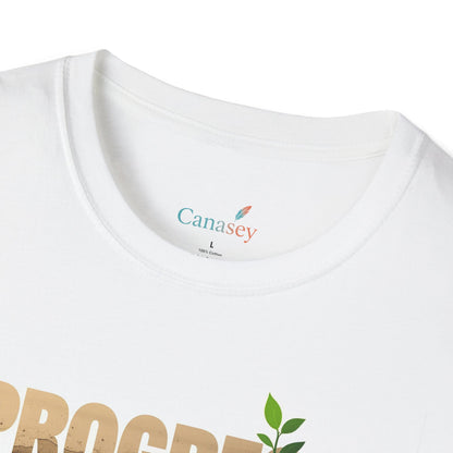 Minimalist Progress Over Protection Unisex Softstyle T-Shirt