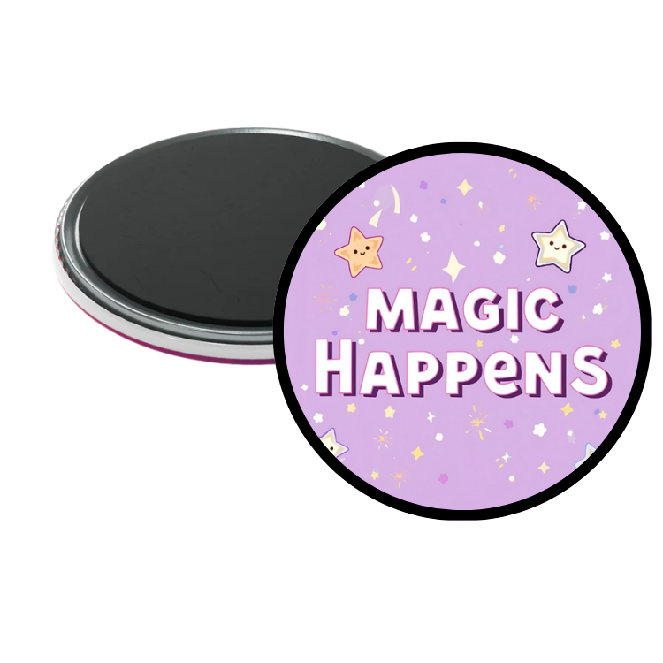 Magic Happens Magnet