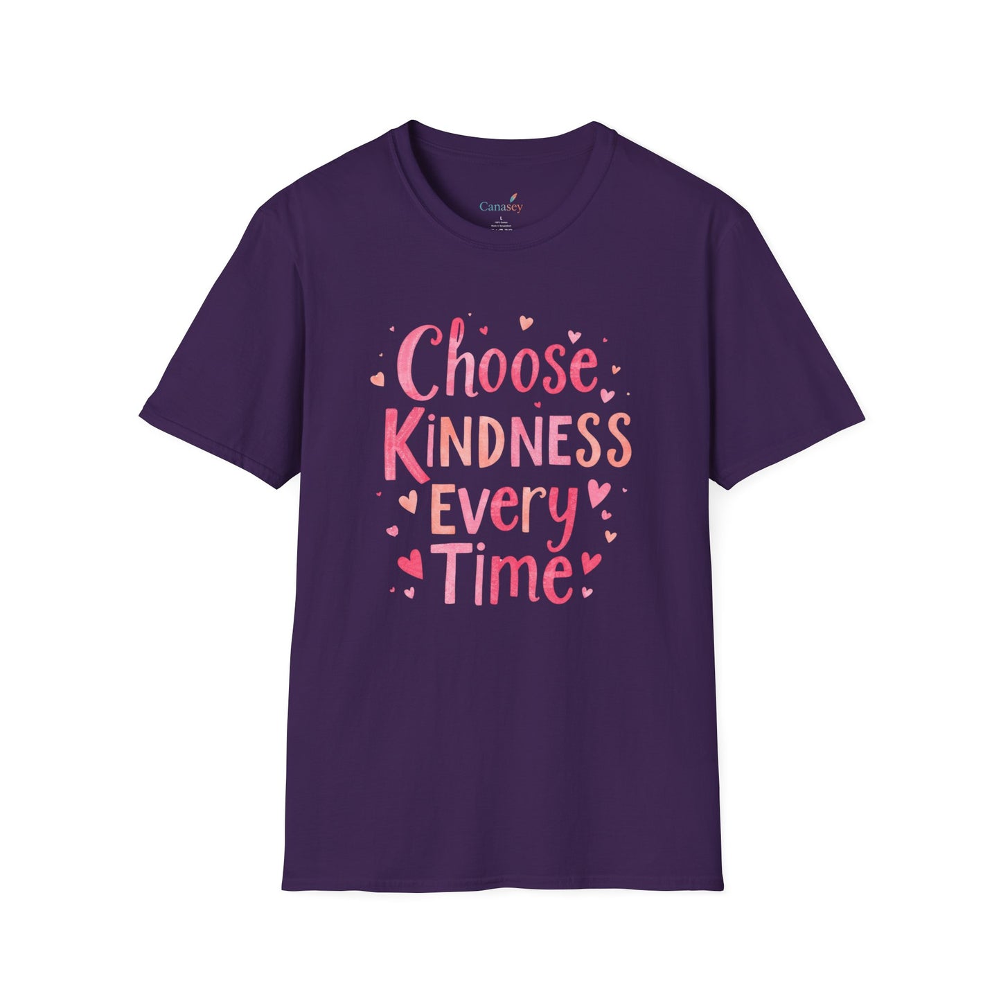 Choose Kindness Everytime Inspirational Tee