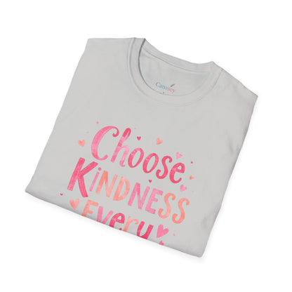 Choose Kindness Everytime Inspirational Tee