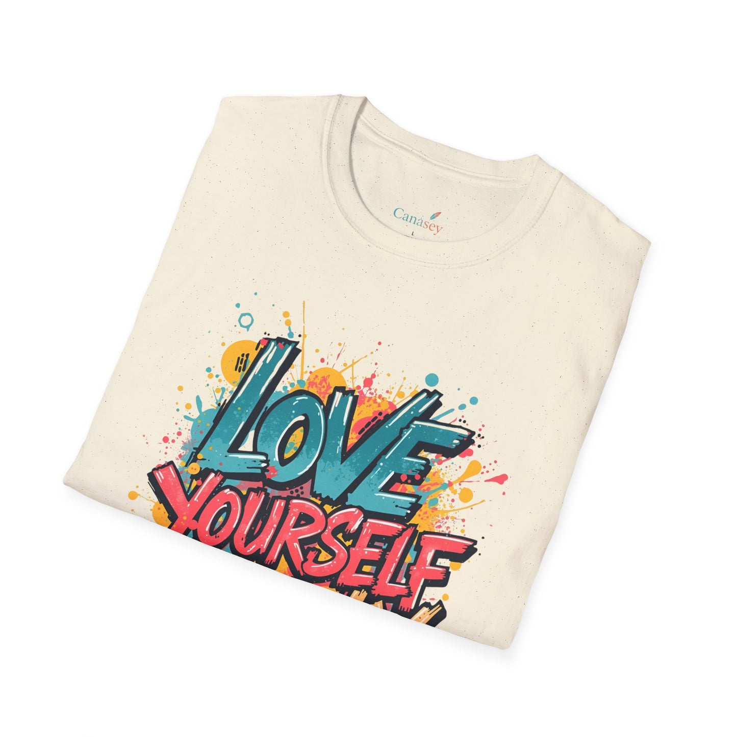 Love Yourself Loudly Unisex Softstyle Self Love Tee