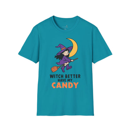 Witch Better Have My Candy Halloween Shirt – Funny Witch Graphic Tee