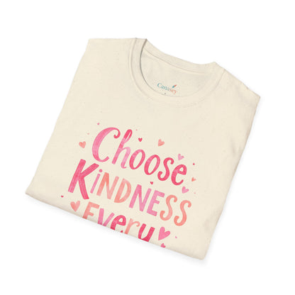 Choose Kindness Everytime Inspirational Tee