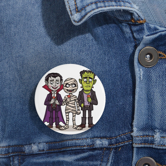 Monster Friends Magnet/ Pins/ Mirror